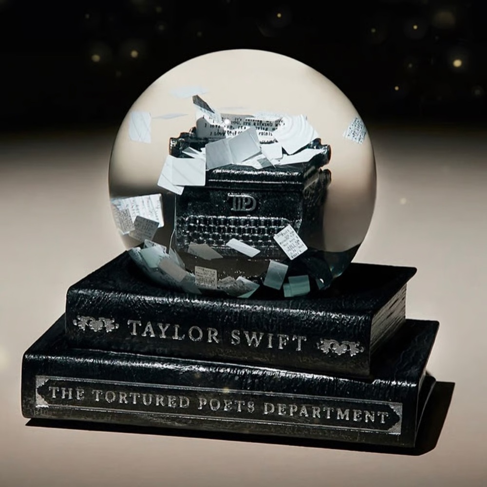 NEW Taylor Swift The Tortured Poets Department TTPD Snow Globe 🔮